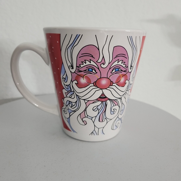 Night Before Christmas Santa Coffee Mug Tea Cup twinkle eyes rosy cheeks - Picture 3 of 7